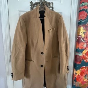 Zara man brown coat